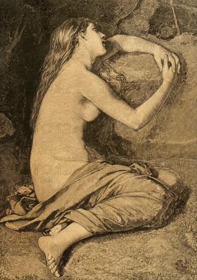 Repentant Mary Magdalene.