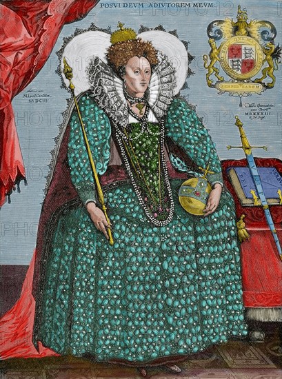 Elizabeth I of England.