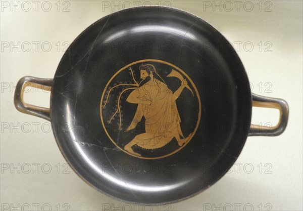 Red-figure drinking-cup: Dionysus.