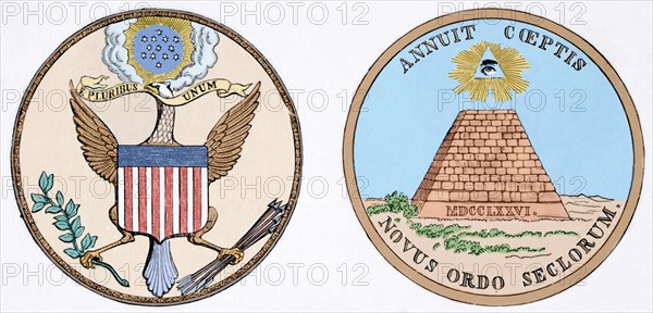 The Great Seal of the United States.