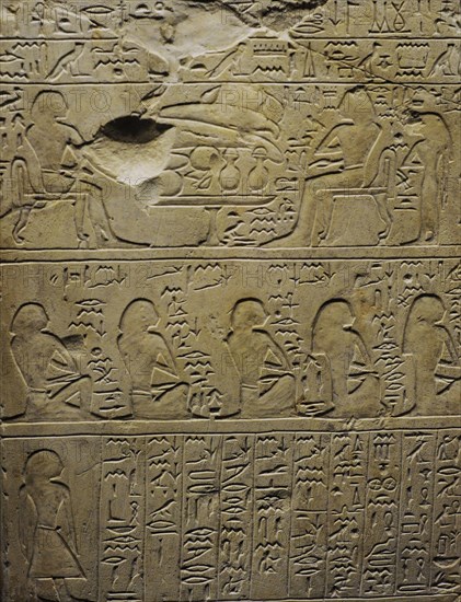 Funerary stela of Amenehat-Sen-nen-chem-sen.