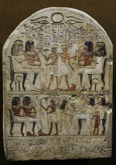 Funerary stela.