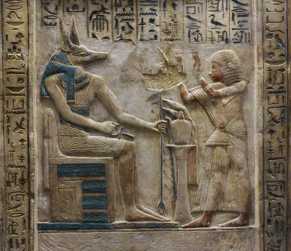 Stele of the royal scribe Ipi.