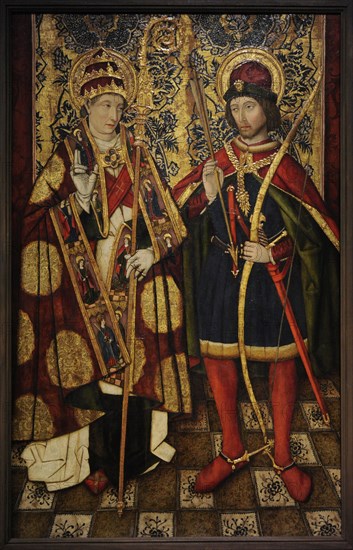 St. Sebastian and St. Fabian.