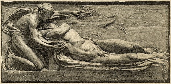 Virgil. The Aeneid. Book IV. Mercury appears to Aeneas in a dream.