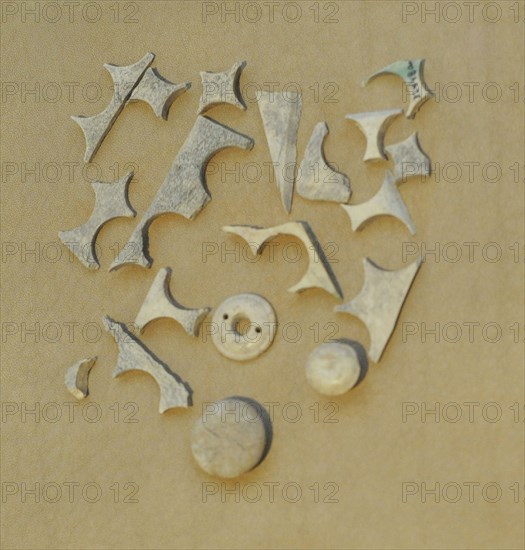Buttons were cut with a stamp or turned.