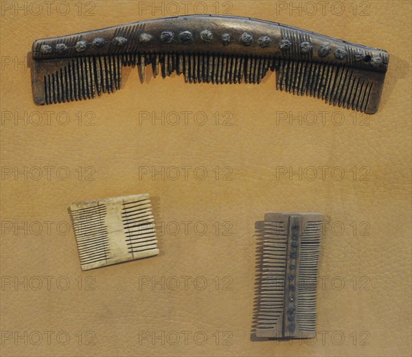 Combs made from antler.