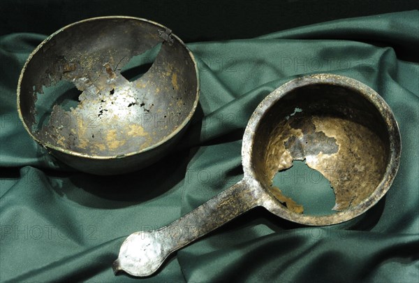 Bowl and ladle.