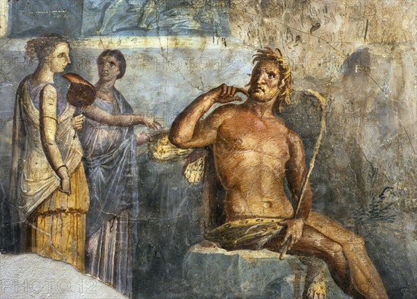 Galatea finds Polyphemus.