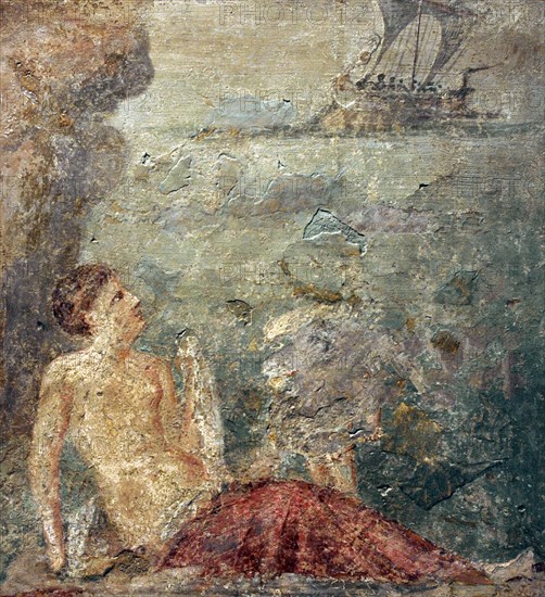 Ariadne forsaken by Theseus.