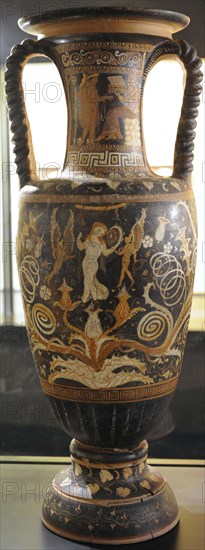 Greek amphora.