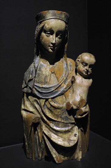 Virgin and Child.