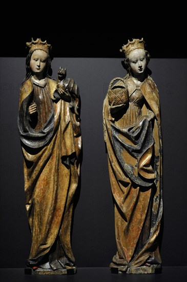 Saints Margaret and Doroty.