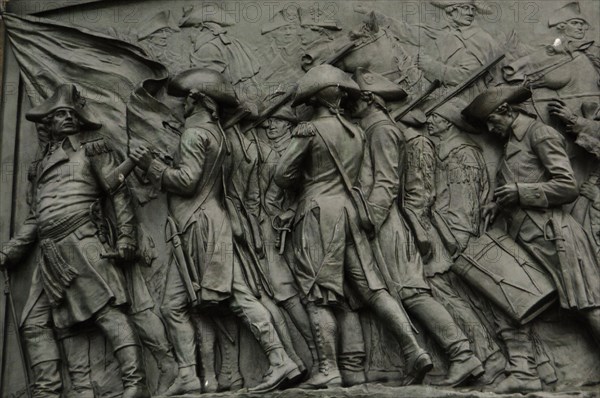 American Revolutionary War. The Washington Monument.