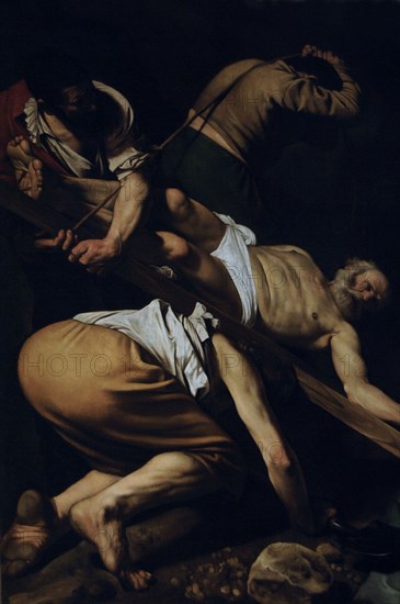 The Crucifixion of Saint Peter.