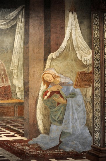 The Annunciation.