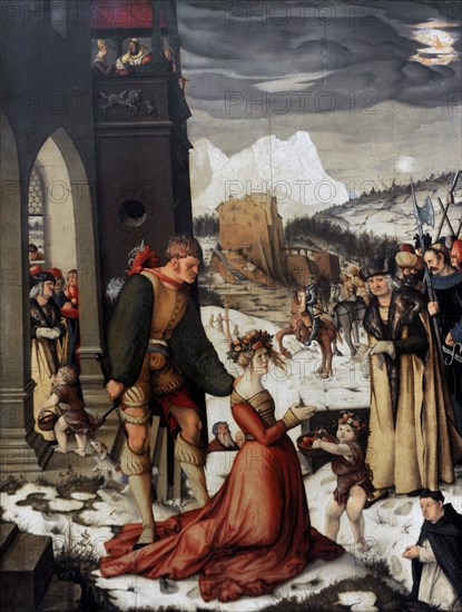 Beheading of St Dorothea.