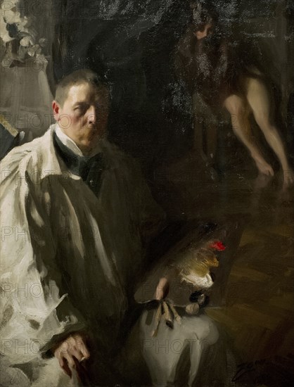 Self-portrait, by Anders Zorn.