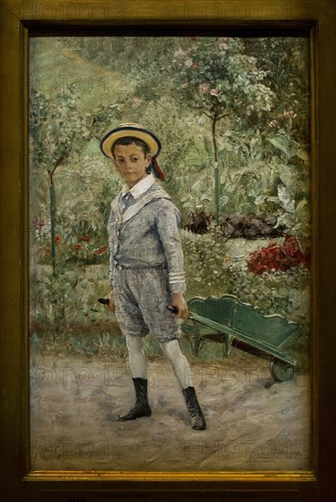 Boy with a Wheelbarrow.