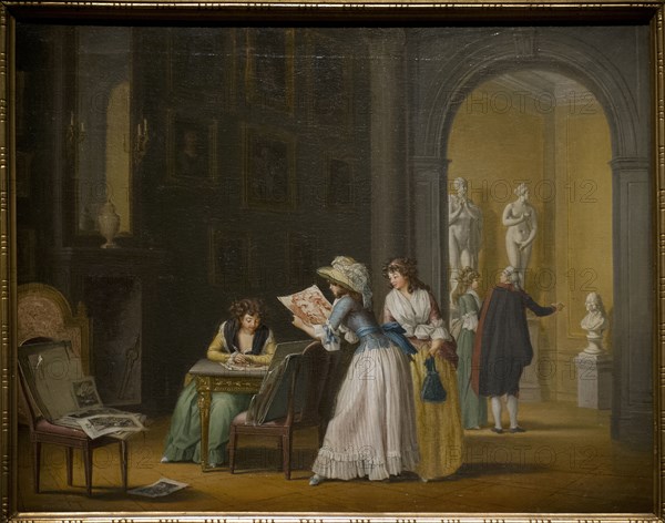 Interior from an Art Collection.