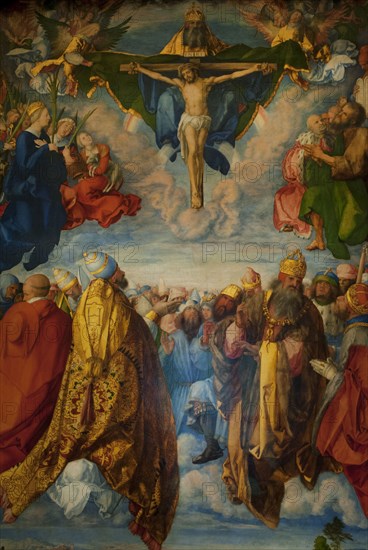 Adoration of the Trinity.