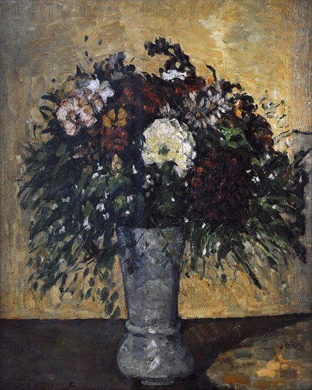 Bouquet of flowers in a vase.