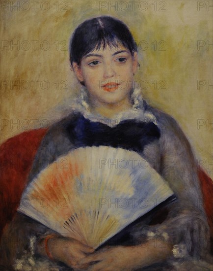 Girl with a Fan.