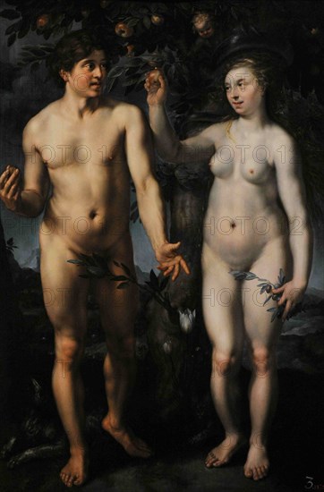 Adam and Eve.