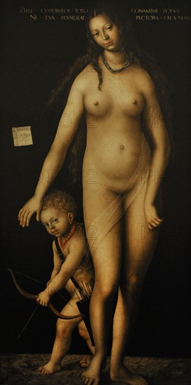 Venus and Cupid.