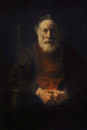 An Old Man in Red.