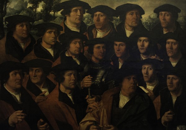 Group Portrait of the Amsterdam Shooting Corporation.
