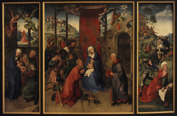 Adoration of the Magi.