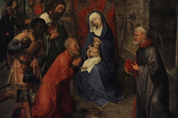 Adoration of the Magi.