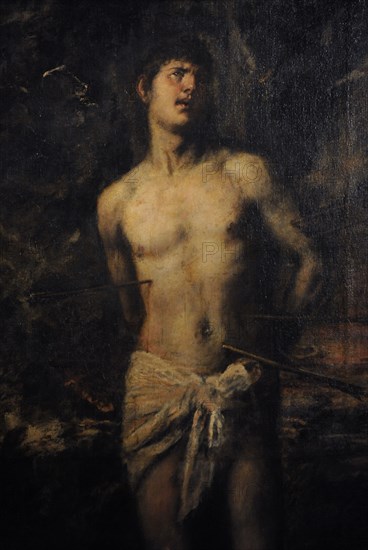 Saint Sebastian.