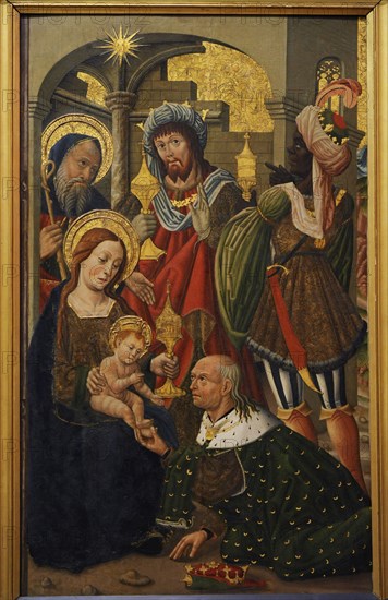 The Adoration of the Kings.