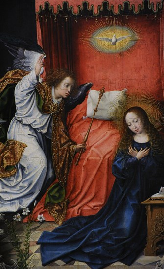 The Annunciation.