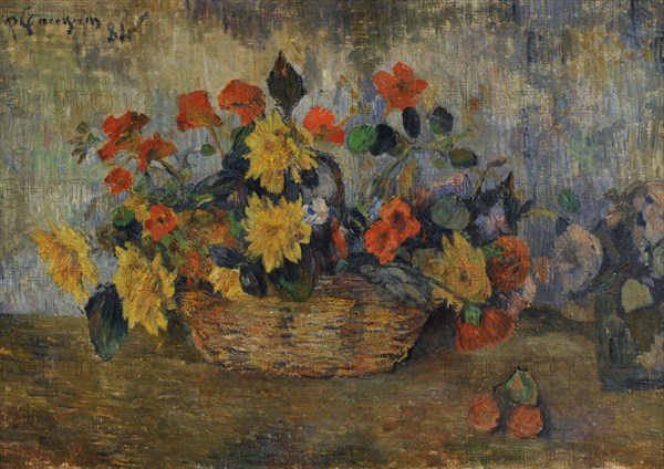 A Flower Basket.