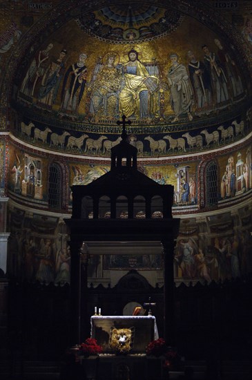 Basilica of Our Lady in Trastevere.