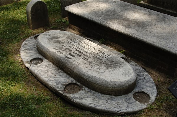 Tomb of Samuel Powel and his wife Elizabeth Willing Powel.