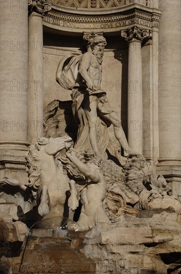 Trevi Fountain.