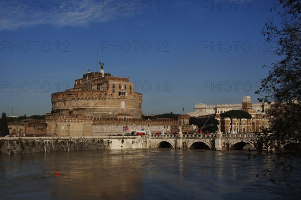 Mausoleum of emperor Hadrian or Castle Sant'Angelo.