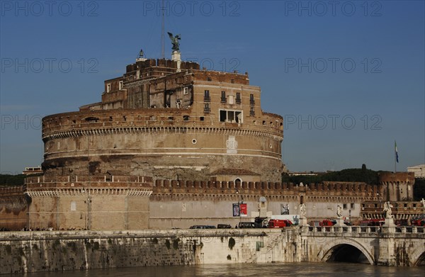 Mausoleum of emperor Hadrian or Castle Sant'Angelo.