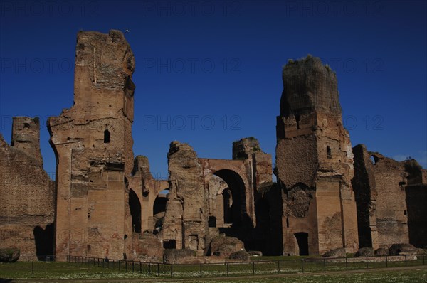 Baths of Caracalla. Ruins.