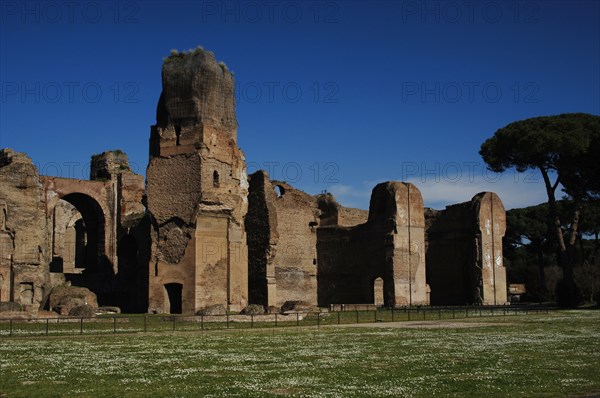 Baths of Caracalla. Ruins.