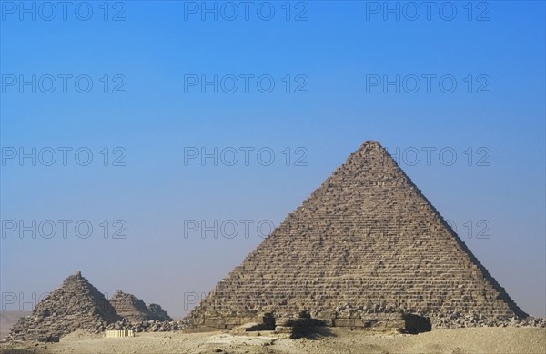 The Great Pyramid of Giza called the Pyramid of Menkaure.