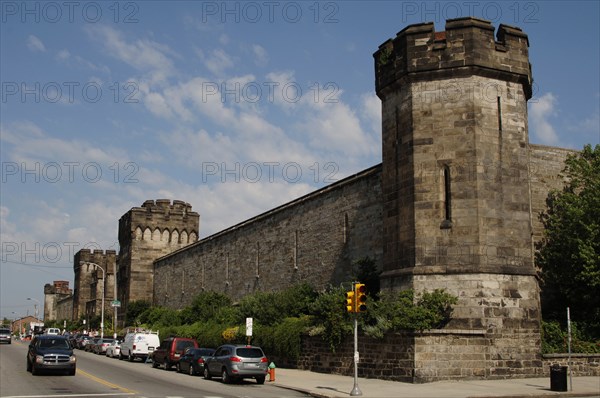 Exterior of Eastern State Penitenciary.