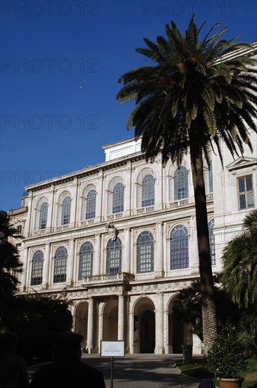 Barberini Palace. Now the Galleria Nazionale d'Arte Antica.