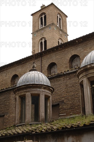 Church of Saint Agnes Outside the Walls. Exterior.