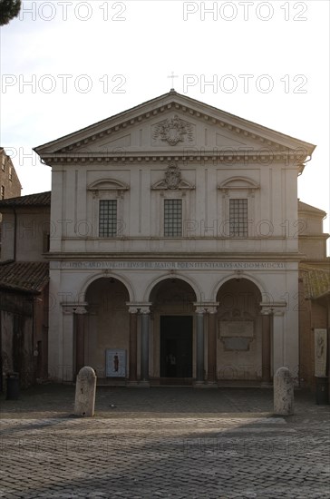 Saint Sebastian outside the walls.