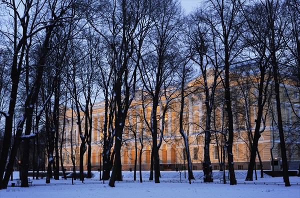 State Russian Museum in Mikhailovsky Palace.